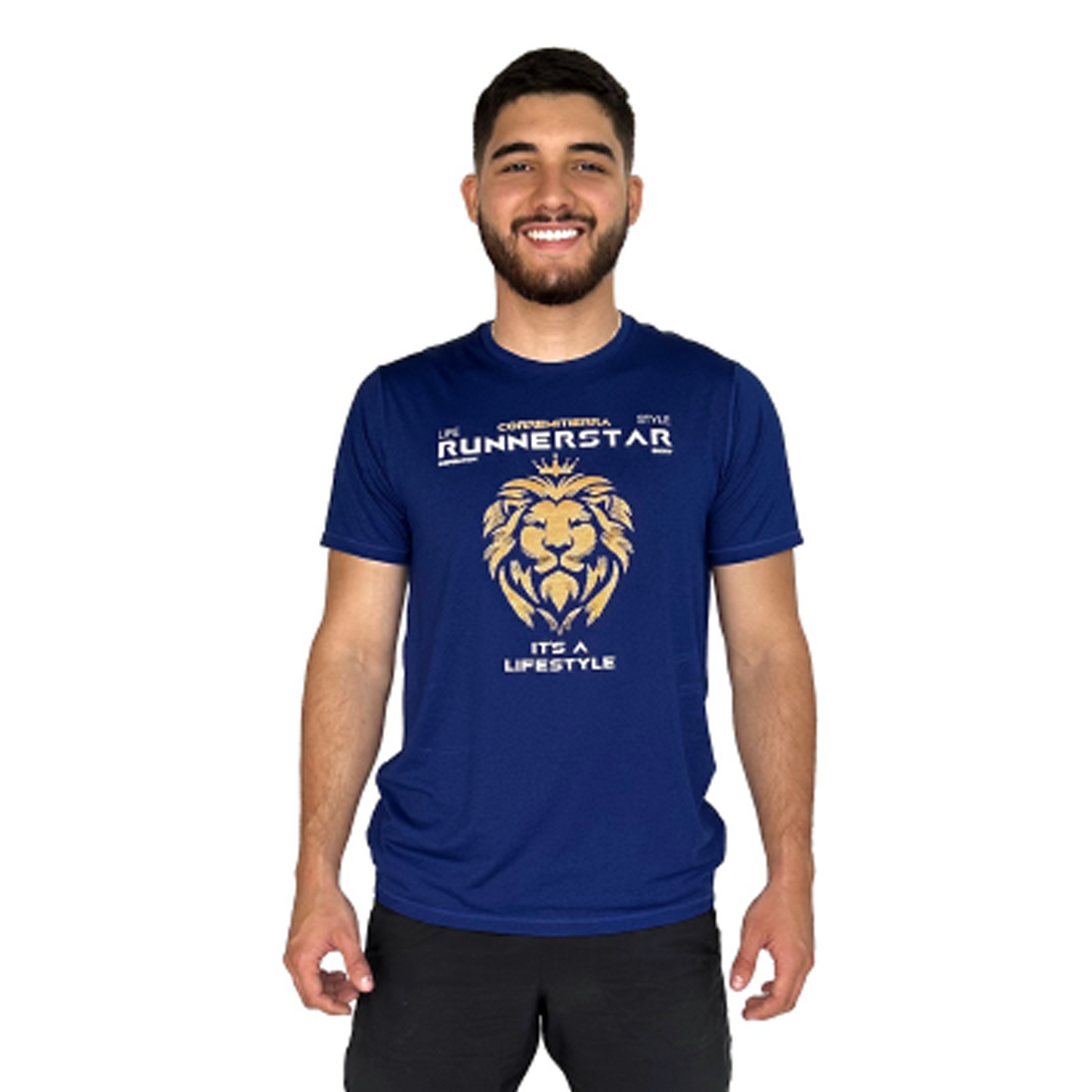 Camiseta Azul Profundo