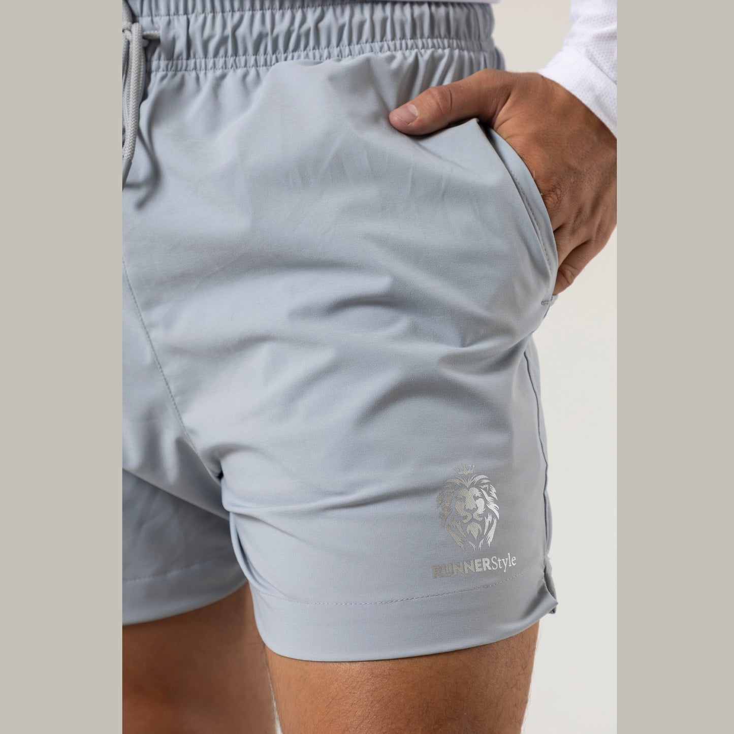 Pantaloneta Corta Gris