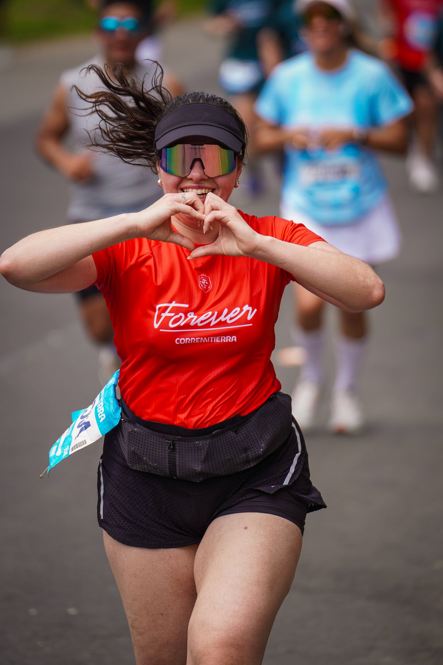 Camiseta Forever CorreMiTierra Woman Naranja