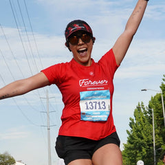 Camiseta Forever CorreMiTierra Woman Roja