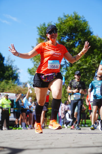 Camiseta Forever CorreMiTierra Woman Naranja