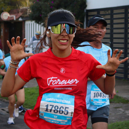Camiseta Forever CorreMiTierra Woman Naranja
