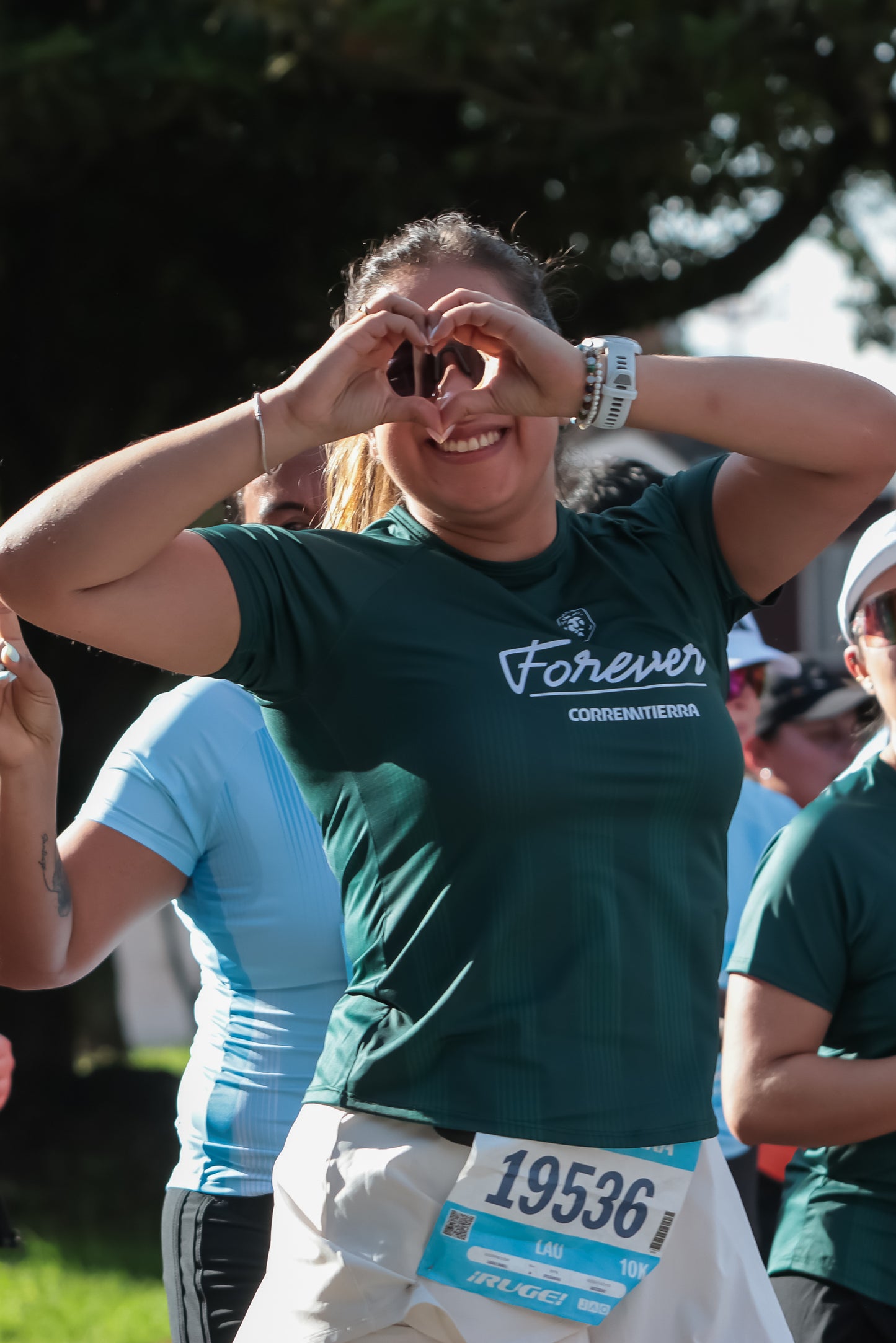 Camiseta Forever CorreMiTierra Woman Verde