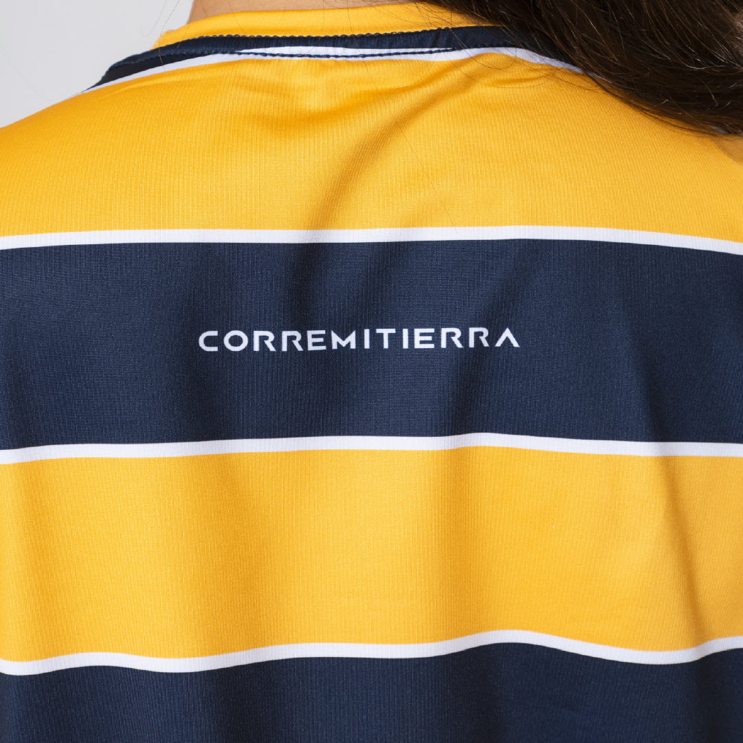 Tshirt Rayas Yellow Hombre