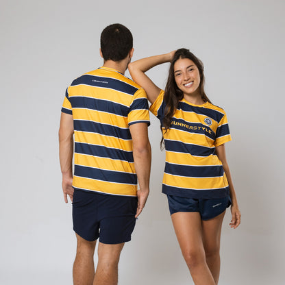 Tshirt Rayas Yellow Hombre