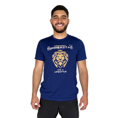 Camiseta Azul Profundo