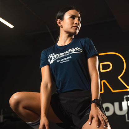 Tshirt RunnerStyle Navy Blue