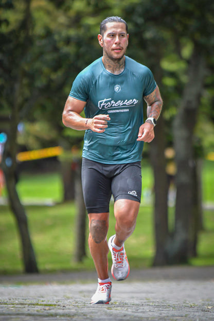 Camiseta Forever CorreMiTierra  Unisex Verde