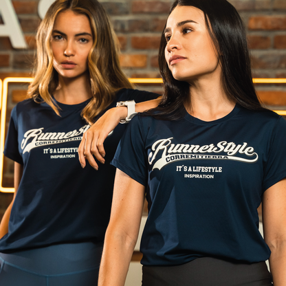 Tshirt RunnerStyle Navy Blue